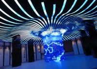 Exibição de vídeo LED flexível em cores completas, P1.56 P1.785 P2 P2.5 Cilindro flexível Tela LED