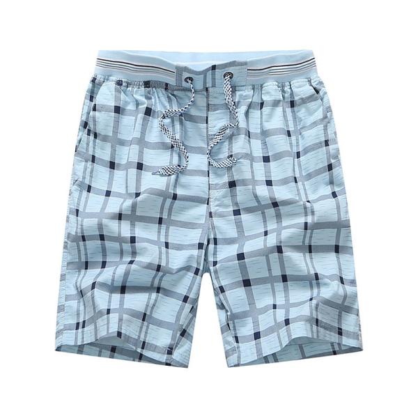 Young men's oversized cotton beach pants