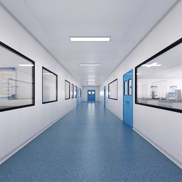 Huuao Professional High Quality Iso 7 8 9 Modular Factory Partition Wall Panel Dust Free Portable Clean Room