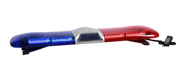 Police LED Light Bar With 100W Speaker Siren , Security Light Bars For Vehicles