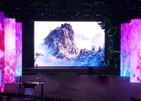 Indoor P3 Small Pitch LED Display , Super  Slim Rental Led Screen