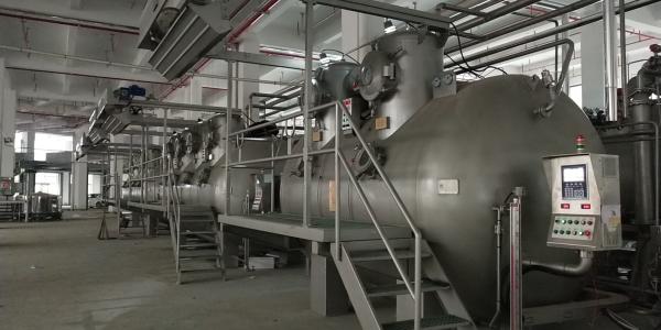 Économie d'énergie SUS 316L machine de teinture à débordement de taux d'alcool