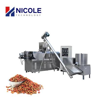 Kibble a linha de produção dos alimentos para animais de estimação Cat Food Making Machine automática completa
