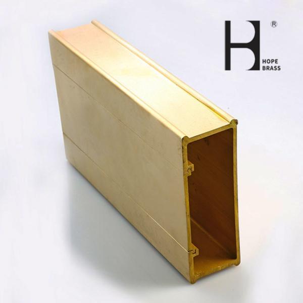 Brass Extrusion Brass Extrusion for Window & Door Profile China Manufacturer 5~180mm C3604 C38500 C38000 CuZn39Pb2