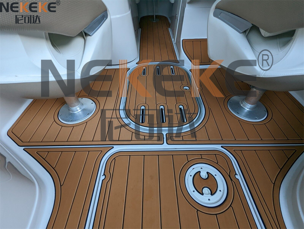 Four Winns Horizon 230 2005 Swim Platform Cockpit EVA Faux Teak Deck Mat Marine Flooring Pad