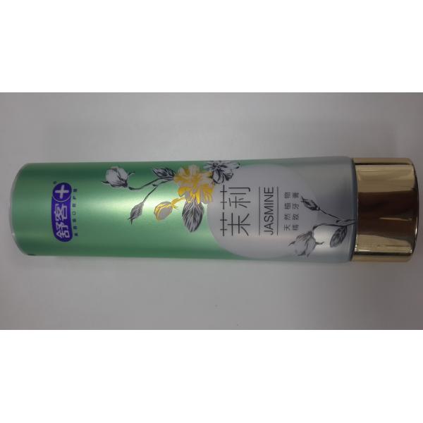 Impressão de carimbo dourada elíptica horizontalmente oval de Flexo do offset do tubo de dentífrico de D35 90g