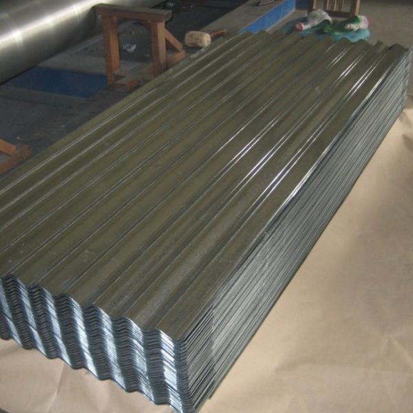 Dipped Galvanized Corrugated Metal Roofing Sheets Anti Rust Siding Panels