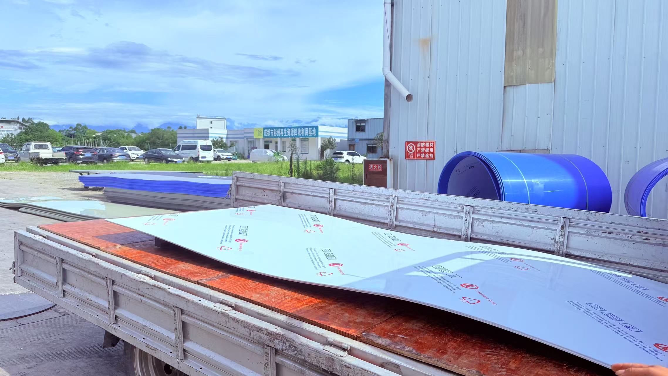Sustainable PP Advertising Board Thermoplastic Sheets Customized