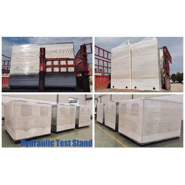Shipping for Hydraulic Test Stands Soluções de ensaio personalizadas Stands de ensaio hidráulicos Personalização para escavadeiras