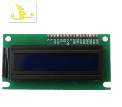 A fábrica personaliza 1602 módulos da exposição do LCD do caráter gráfico