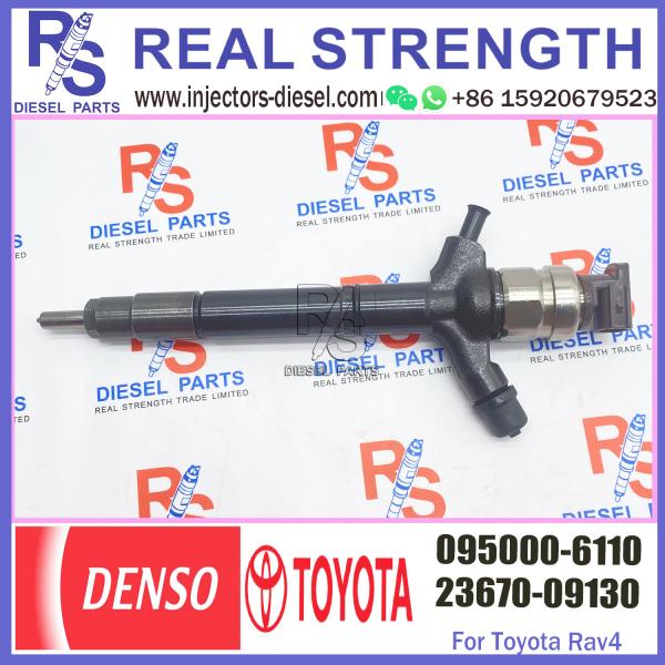 Diesel Engine Fuel Common Rail Injector 095000-6110 For ISUZU 4HK1 6HK1 095000-6110