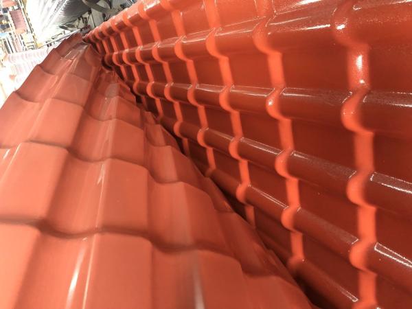 Spanish 960mm Width Upvc Roof Tile Pvc Roof Sheet For Residential
