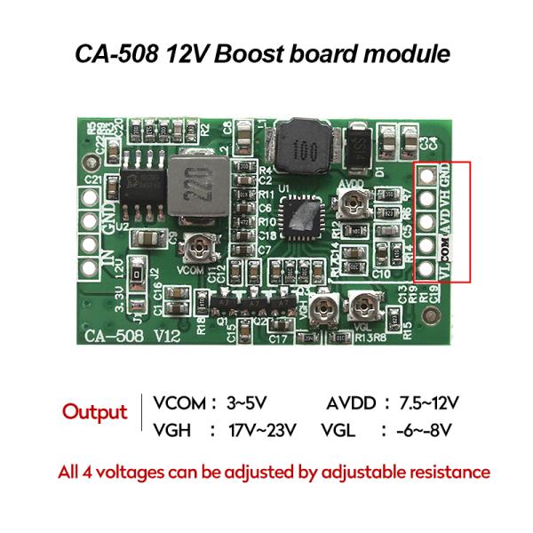 CA-508 12v Модуль питания LCD TCON-карта VGL VGH VCOM.AVDD 4