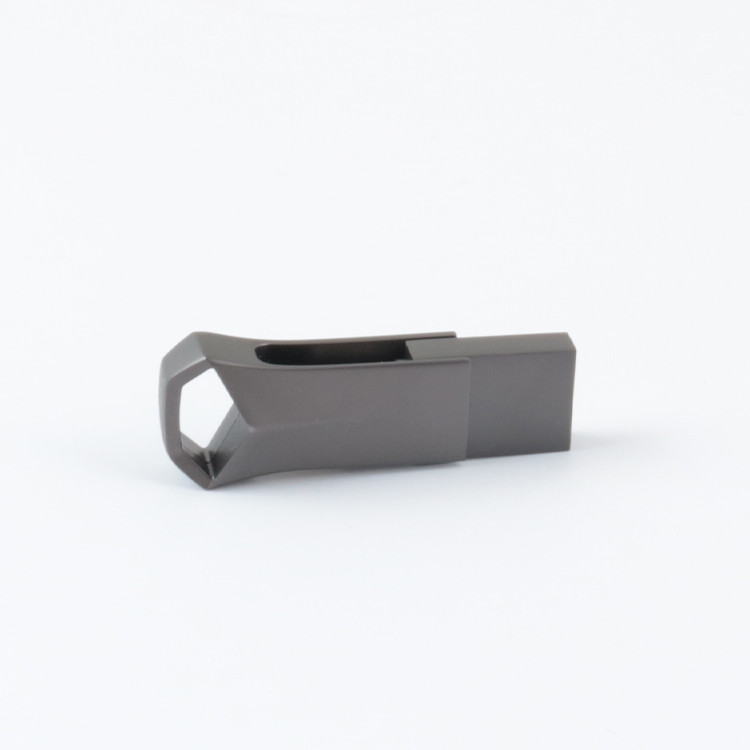 USB извива Matt черноты оружия металла проблескивает скорость 64GB 128GB 256GB c типа дисковода быстрая
