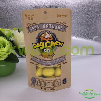 Resealable PE Kraft Paper Packaging Bags k Mylar Bags SGS Approved