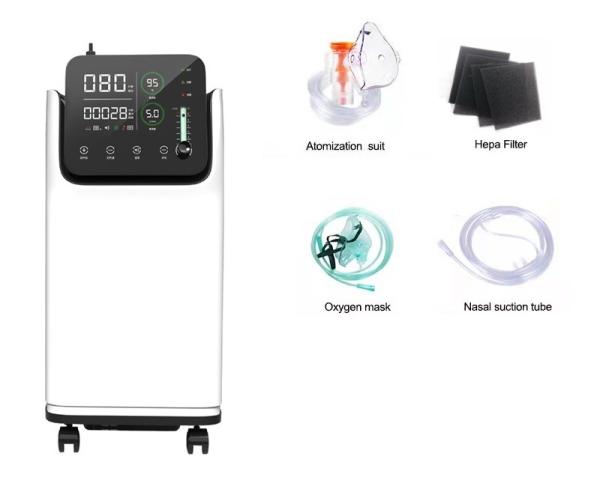 Concentrador médico industrial paciente 2-9L do oxigênio de Respironics do grande fluxo