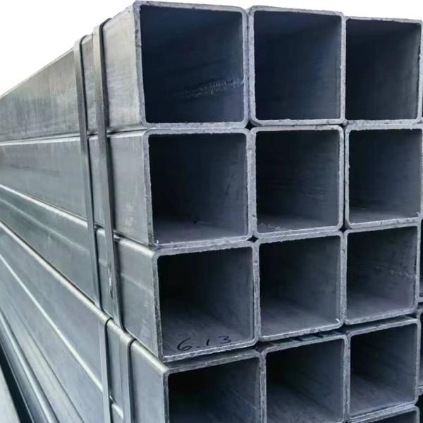 Q195 Q235 Galvanized Pipe Schedule 40 Steel Channels U-Bar Galvanized Square Tube