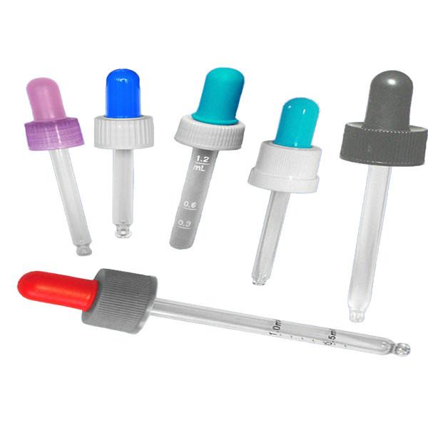 Garrafas de vidro do conta-gotas de Pharmaceutial, garrafas de vidro com o conta-gotas de olho de vidro
