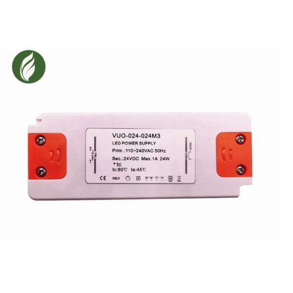 Lightweight IP20 Ultra Thin LED Driver Plastic Multifunctional