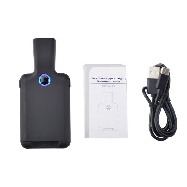 Back clip Barcode Scanner , Phone case easy attached, Compatible Android iOS smartphone