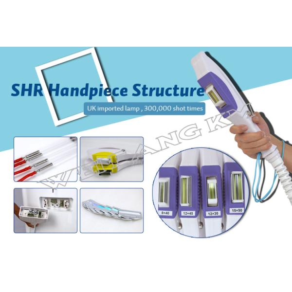 Безболезненный портативный лазерный аппарат IPL водонепроницаемый с воздухом Вода Ветер Полупроводниковый охлаждающий гель