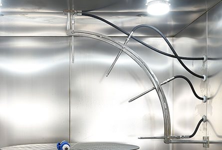 High Pressure Water Spray Test Chamber IPX9 Test Equipment 30° ± 5°