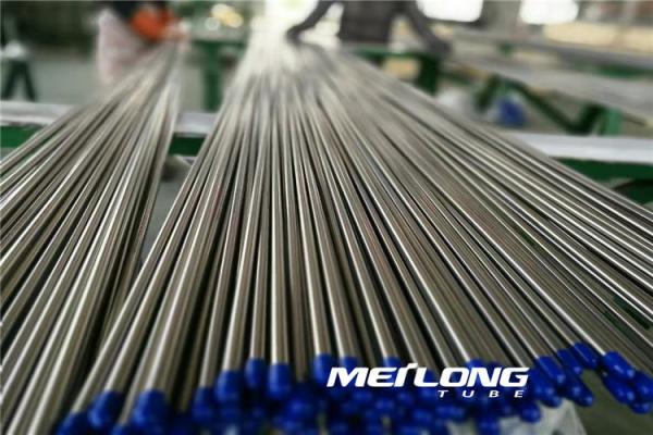 Grain Size Oil Gas Fields Seamless Stainless Steel Tubing Corrosion Resistance