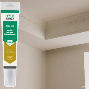 Sellador de silicona antifúngico apto para bricolaje para rellenar huecos en manualidades de muebles