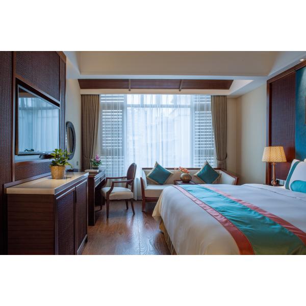 Курорт мебели Gleville Юго-Восточной Азии подгонял деревянные наборы столовой