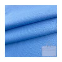 75D Tissu à bande de couleur solide à double face 100% polyester pour sac portable