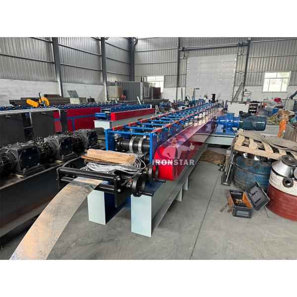 Guide rail roll forming machine machine in Brazil slide rail forming machine | shutter door track machine
