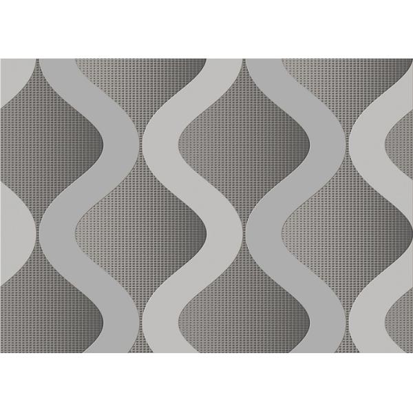 Обои ПВК спальни живущей комнаты кривой современные съемные для предпосылки ТВ