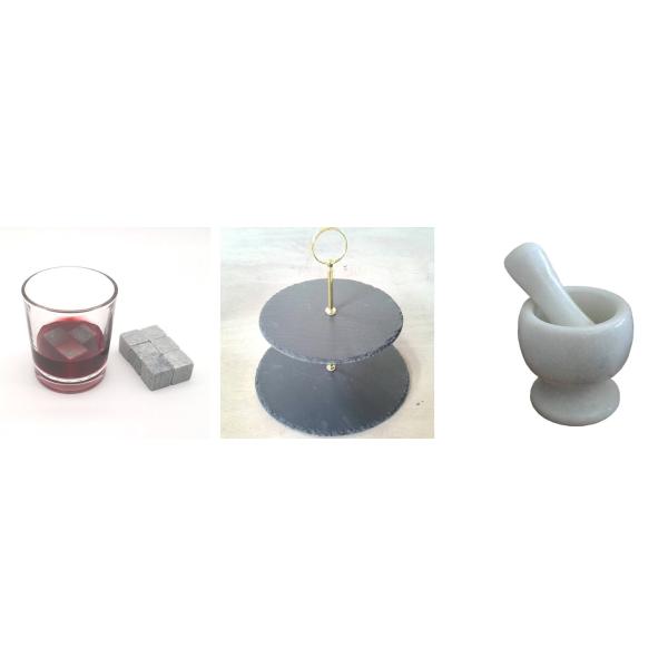 Pitted Surface Heavy Granite Stone Mortar And Pestle Set Molcajete Guacamole Bowl Grinder