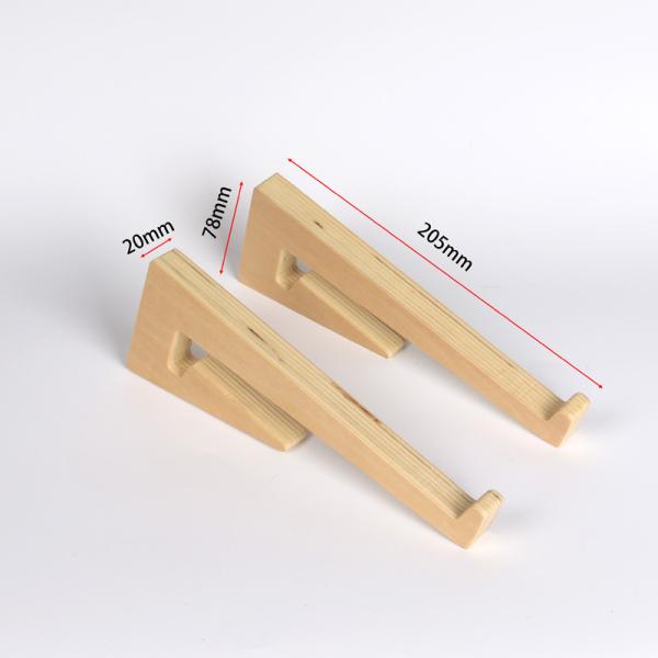 Support de bureau pour ordinateur portable en bois