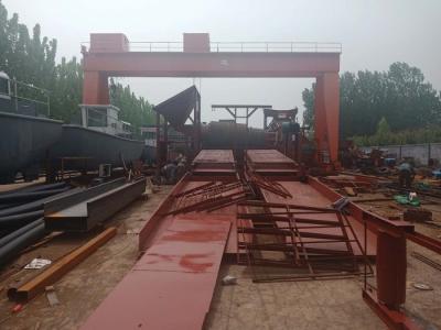 Dry Land Small Portable Gold Wash Plant Easy Removable SGS Certification