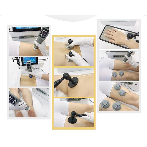 TECAR 3 sur 1 Physiothérapie Tecar 448 kHz Physiothérapie face cutanée Resserrer les rides RETIR