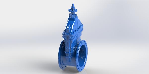 PN10 PN16 PN25 Non Rising Stem Water Gate Valve  2 - 36 Inches