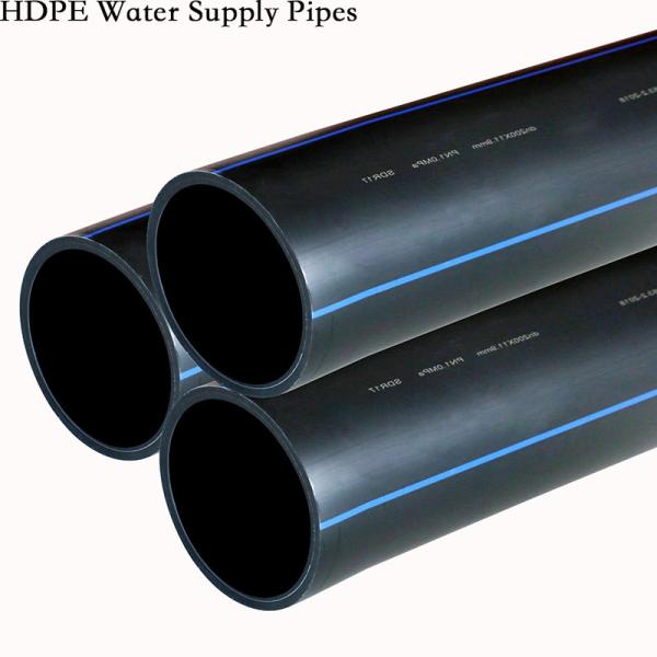 Durable Leak-Resistant HDPE Water Supply Pipes for Efficient Fluid Distribution