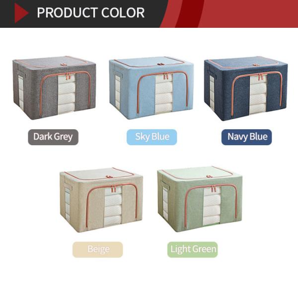CE Portable Multifunctional Foldable Fabric Storage Box For Clothes Collapsible Reusable
