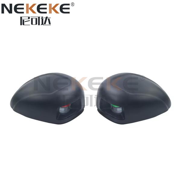Plastic Yacht Navigation Light Red Green 12V 1W 2NM Visibility Port And Starboard Lights