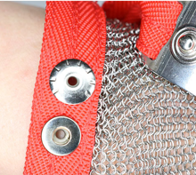 Stainless Steel Safety Cut Proof Stab Resistant Metal Mesh Butcher Glove XS-3XL