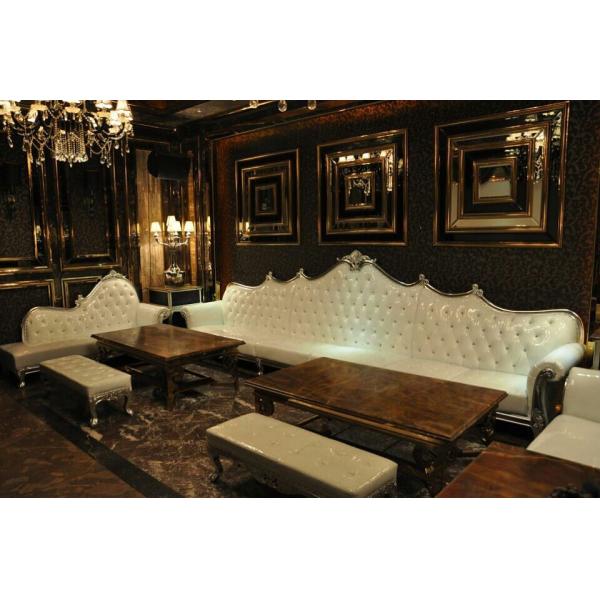 Corner Office Living Room L Shaped Sofa Sectional KTV Hotel French Style Couch