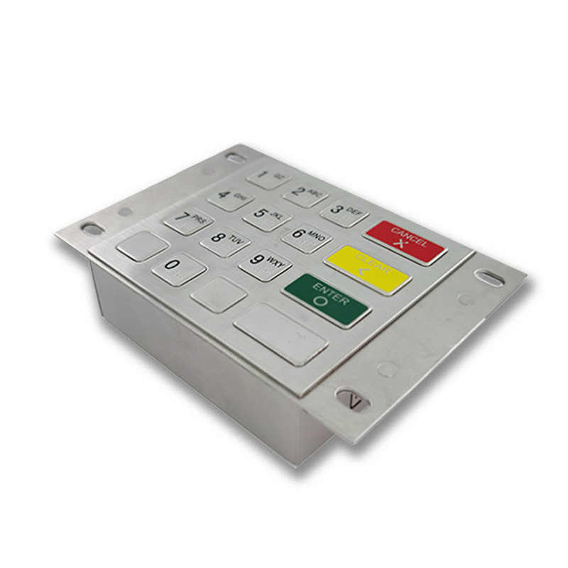 Пылезащитный киоск торгового автомата кнопочной панели машины IP65 SS304 ATM с 16 ключами