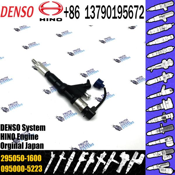 Fabricação de injetores de combustível para motores diesel de alta velocidade de aço Injetor de combustível diesel 295050-1600 Para injetor 23670-E0580