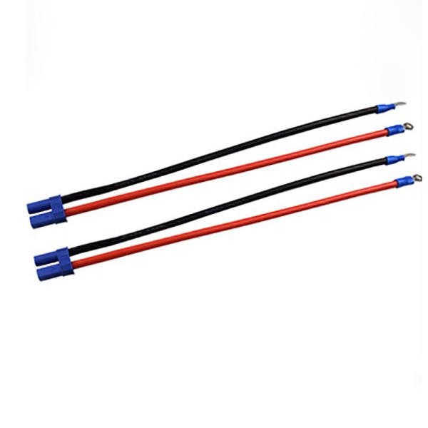 8.3mm 10AWG Battery Extension Cable Round ring to EC5 Female Plug