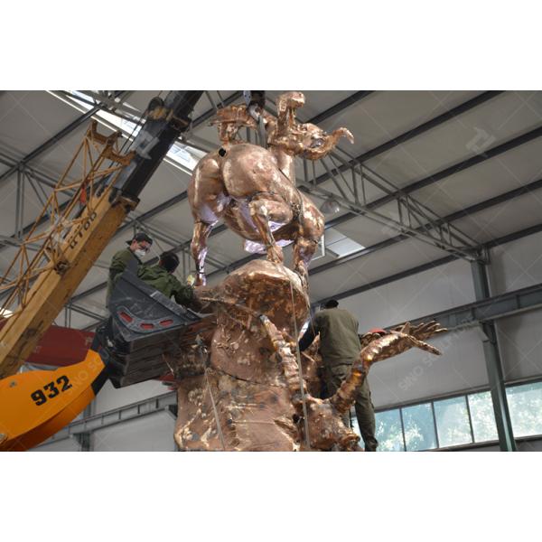 Fonderie de fonte de bronze au silicium Sculpture en bronze personnalisée pour les artistes