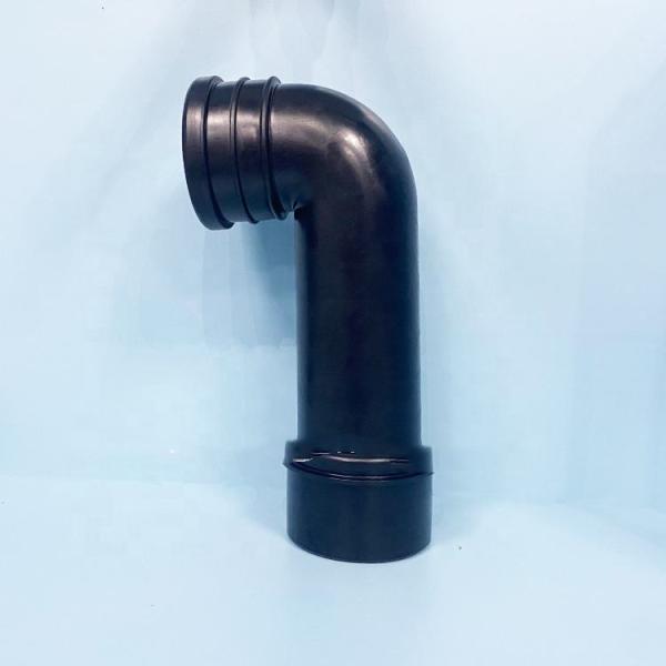 Modern design bathroom toilet faucet connection hidden water tank HDPE outlet elbow pipe
