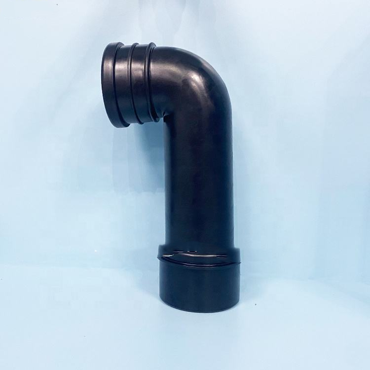 Modern design bathroom toilet faucet connection hidden water tank HDPE outlet elbow pipe