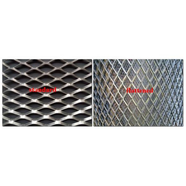 Decorative Building Wall 0.5mm Perforated Aluminum Expanded Metal Mesh