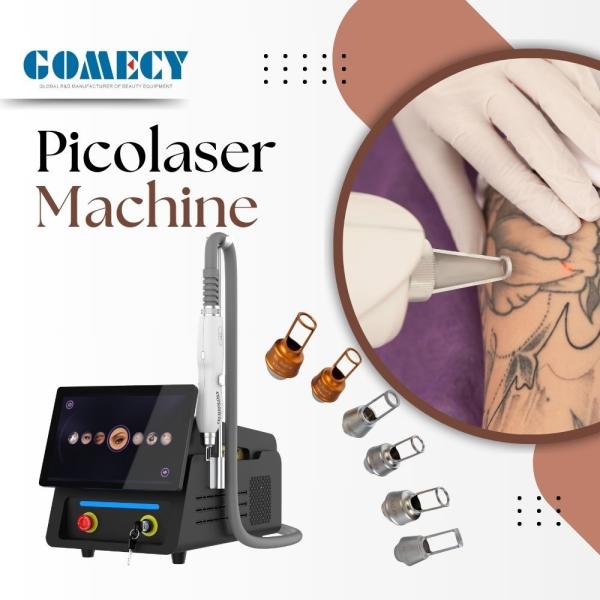 Picosecond Laser Tattoo Removal Machine Nd Yag Tattoo Remove Machine Picolaser Laser Pico Q-switch Carbon Laser Peel Machine